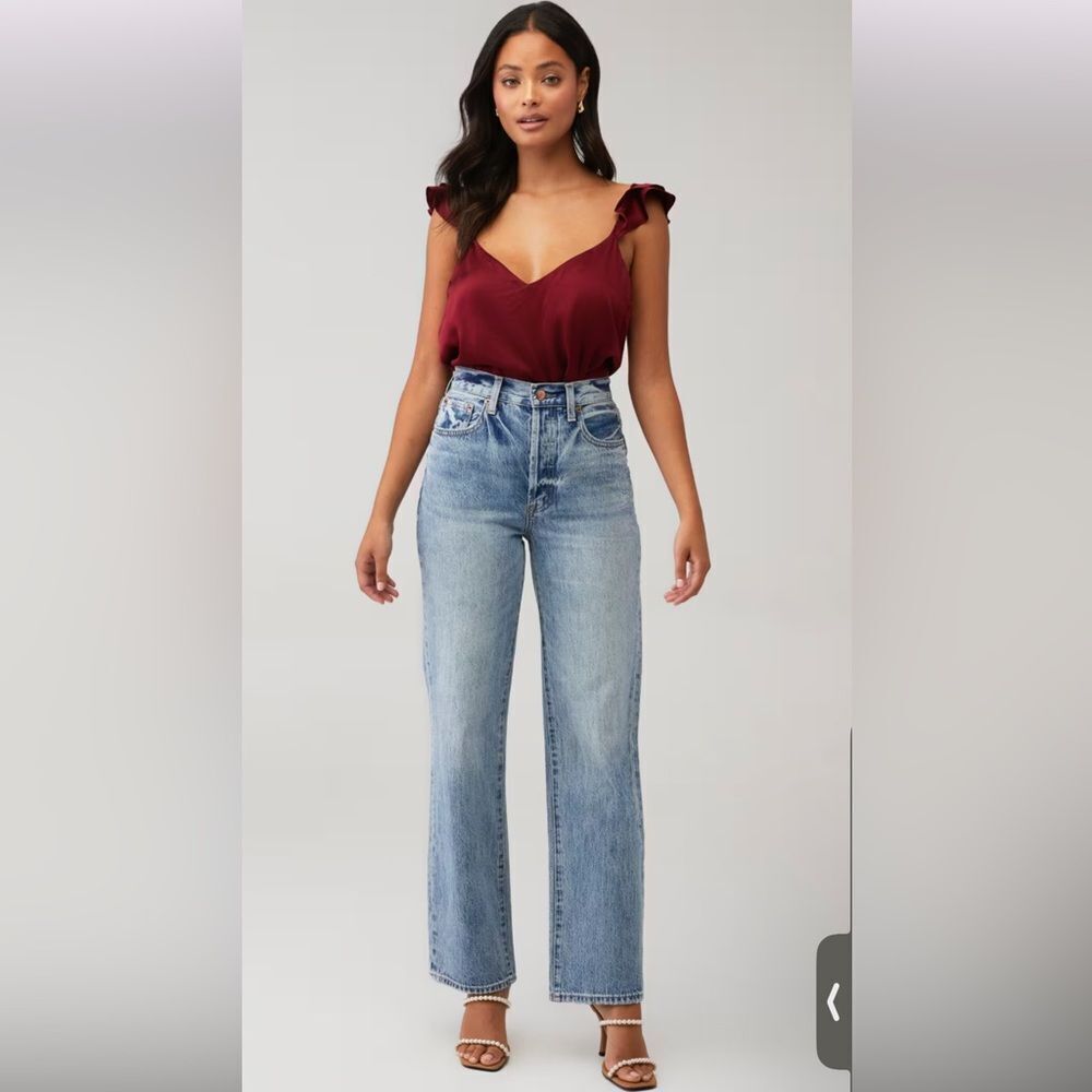 CAMI NYC Women's Cara Cami Tank Top Camisole - Currant In Red Size Small